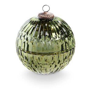 ILLUME Mercury Holiday Ornament Candle in Green Balsam & Cedar Scent Brand New